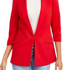 General Hospital Amanda Setton Red Blazer
