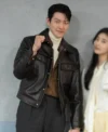 Genie Make a Wish S01 Kim Woo-bin Leather Jacket