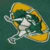 Green Bay Packers Green Sideline Varsity Jacket