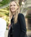 Greys Anatomy S22 Kim Raver Black Jacket Front