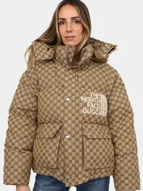 Gucci x The North Face Jacket Side Look Front Look