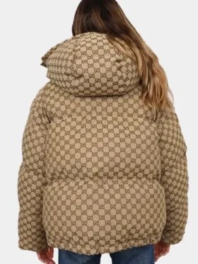 Gucci x The North Face Jacket Side Look Back Look