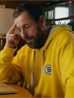 Happy Gilmore 2 Adam Sandler Boston Yellow Hoodie