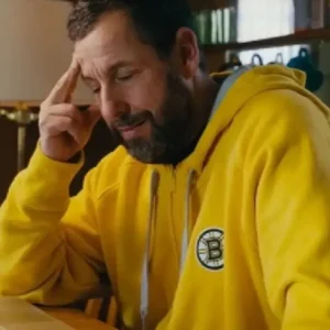 Happy Gilmore 2 Adam Sandler Boston Yellow Hoodie