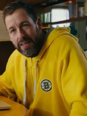 Happy Gilmore 2 Adam Sandler Boston Yellow Hoodie