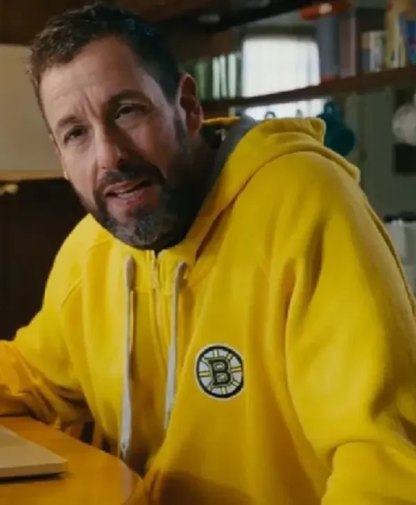 Happy Gilmore 2 Adam Sandler Boston Yellow Hoodie