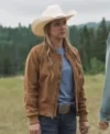 Heartland S19 Amber Marshall Bomber Jacket Side