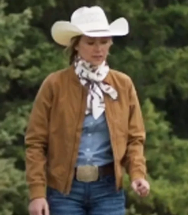 Heartland S19 Amber Marshall Bomber Jacket Front