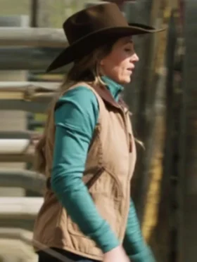 Heartland S19 Amber Marshall Cotton Vest Side