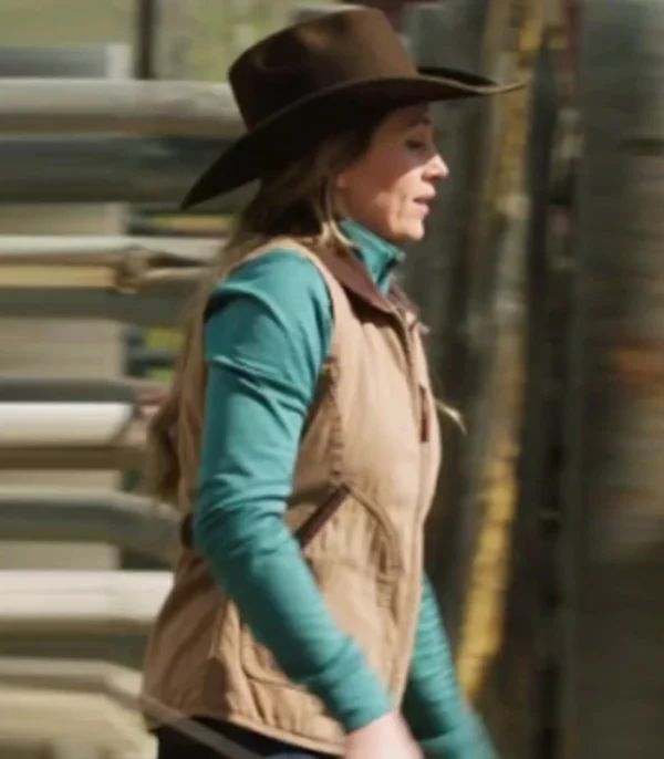 Heartland S19 Amber Marshall Cotton Vest Side
