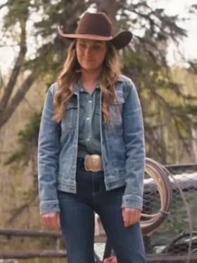 Heartland S19 Amber Marshall Denim Jacket Side