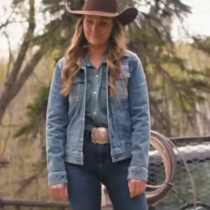 Heartland S19 Amber Marshall Denim Jacket Side