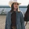 Heartland S19 Baye McPherson Blue Quilted Jacket Side
