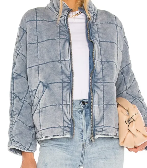 Heartland S19 Baye McPherson Blue Quilted Jacket