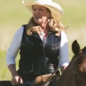 Heartland S19 Jessica Steen Denim Vest Front