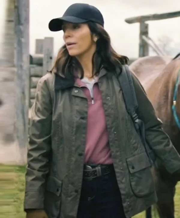 Heartland S19 Michelle Morgan Green Jacket