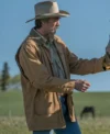 Heartland S19 Shaun Johnston Brown Jacket