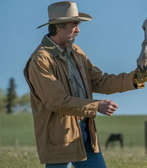 Heartland S19 Shaun Johnston Brown Jacket