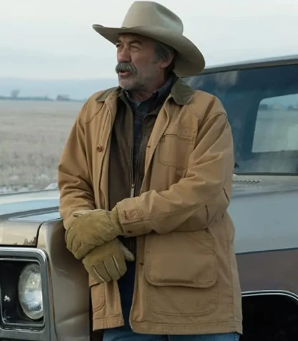 Heartland S19 Shaun Johnston Brown Jacket Side