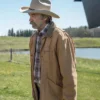 Heartland S19 Shaun Johnston Brown Jacket Back