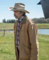 Heartland S19 Shaun Johnston Brown Jacket Back
