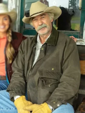 Heartland S19 Shaun Johnston Green Jacket Side
