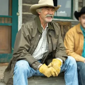 Heartland S19 Shaun Johnston Green Cotton Jacket