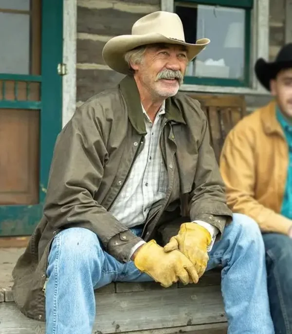 Heartland S19 Shaun Johnston Green Cotton Jacket