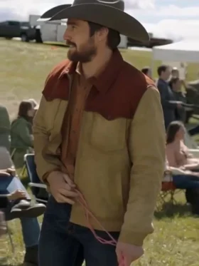 Heartland S19 Spencer Lord Suede Jacket Side
