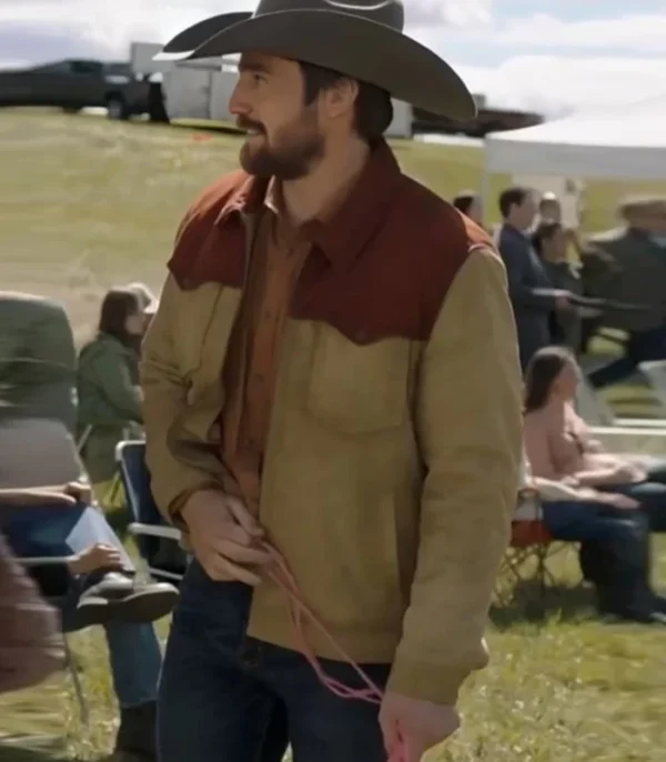 Heartland S19 Spencer Lord Suede Jacket Side