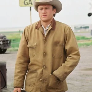 Heath Ledger Brokeback Mountain Jacket Side