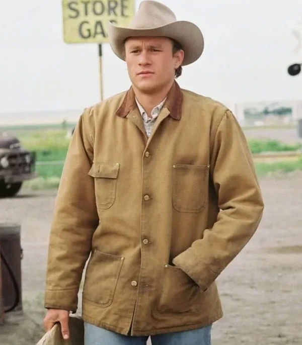 Heath Ledger Brokeback Mountain Jacket Side