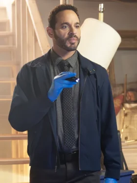 High Potential S02 Daniel Sunjata Blue Jacket