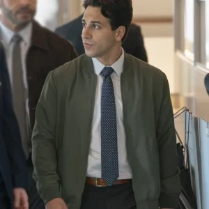 High Potential S02 Deniz Akdeniz Bomber Jacket Side