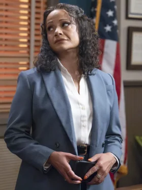 High Potential S02 Judy Reyes Blue Blazer