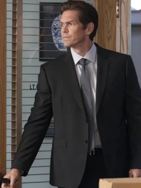 High Potential S02 Steve Howey Black Blazer