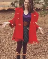 Hocus Pocus Allison Red Coat Front Look