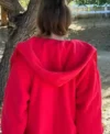 Hocus Pocus Allison Red Coat Back Look