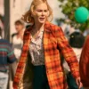 Holland Nicole Kidman Plaid Blazer Side