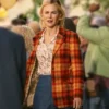 Holland Nicole Kidman Plaid Blazer Back