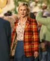 Holland Nicole Kidman Plaid Blazer Back