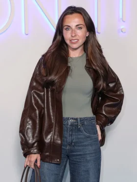 Honey Don’t Louisa Lytton Brown Leather Jacket