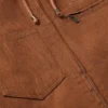 Hooded Zip Canvas Jacket