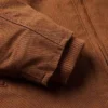 Hooded Zip Canvas Jacket