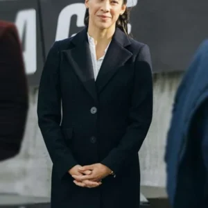 Hudson and Rex Mayko Nguyen Black Wool Coat