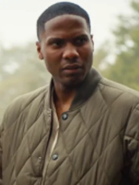 Hudson and Rex S08 Emidio Lopes Quilted Bomber Jacket Front