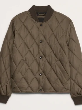 Hudson and Rex S08 Emidio Lopes Quilted Bomber Jacket