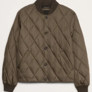 Hudson and Rex S08 Emidio Lopes Quilted Bomber Jacket