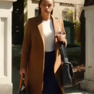 Hudson and Rex S08 Golden Madison Brown Coat Front