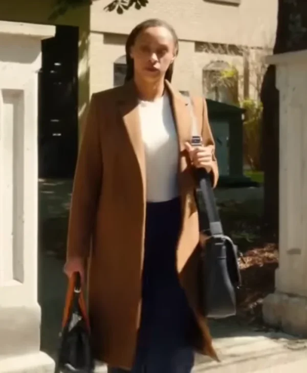 Hudson and Rex S08 Golden Madison Brown Coat Front